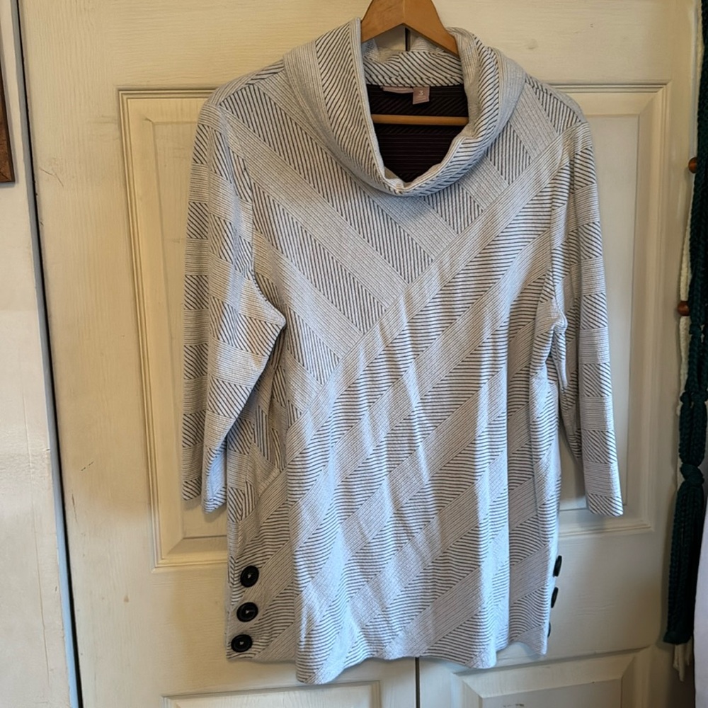 Chicos cow neck top